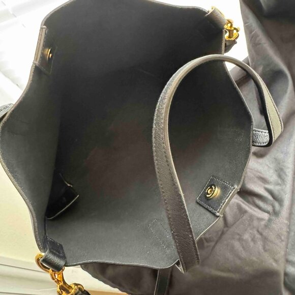 Saint Laurent Women's Black Small Shopping Toy Bag - Picture 5 of 12